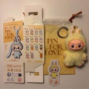 Pin For Love Labubu - Letter F